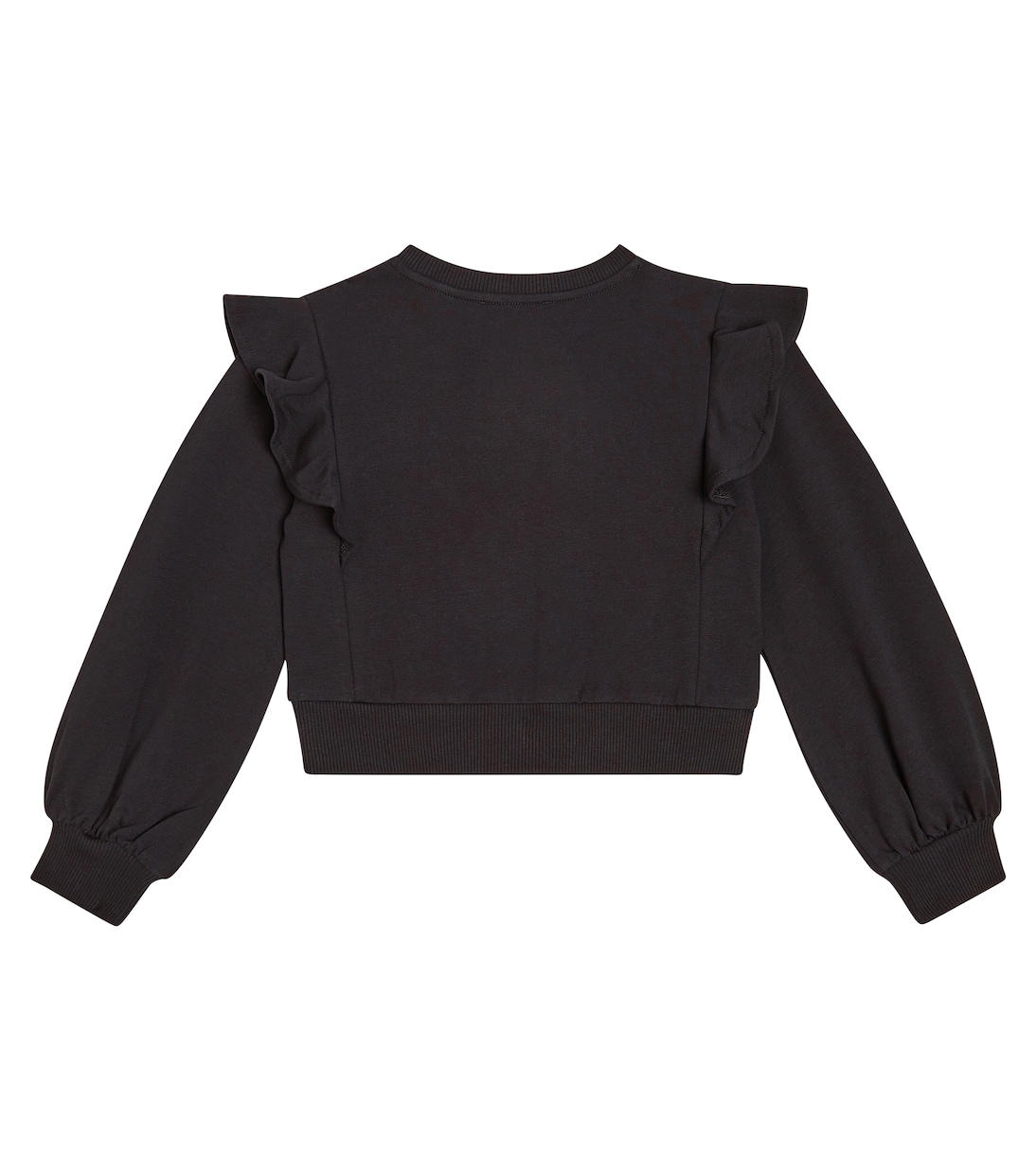 Felpa in jersey di misto cotone con logo | Moschino Kids