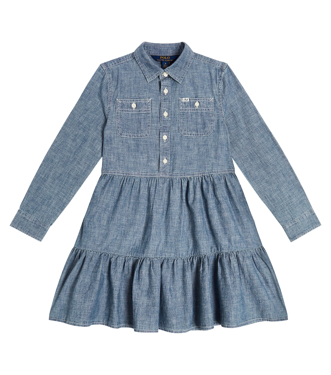 Robe chemise en coton | Polo Ralph Lauren Kids