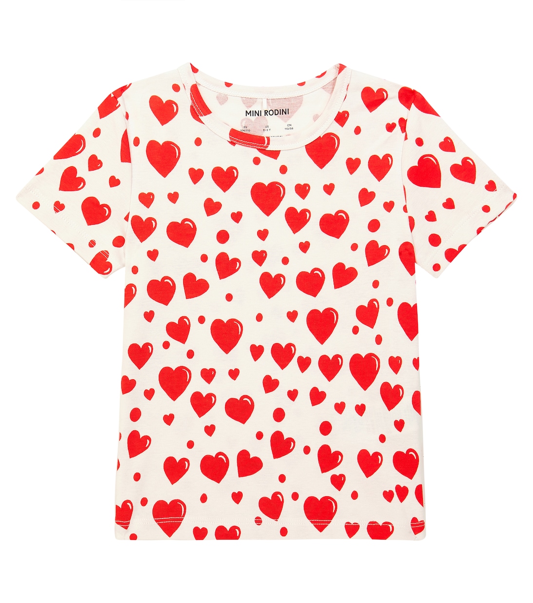 T-shirt in jersey di cotone con stampa | Mini Rodini