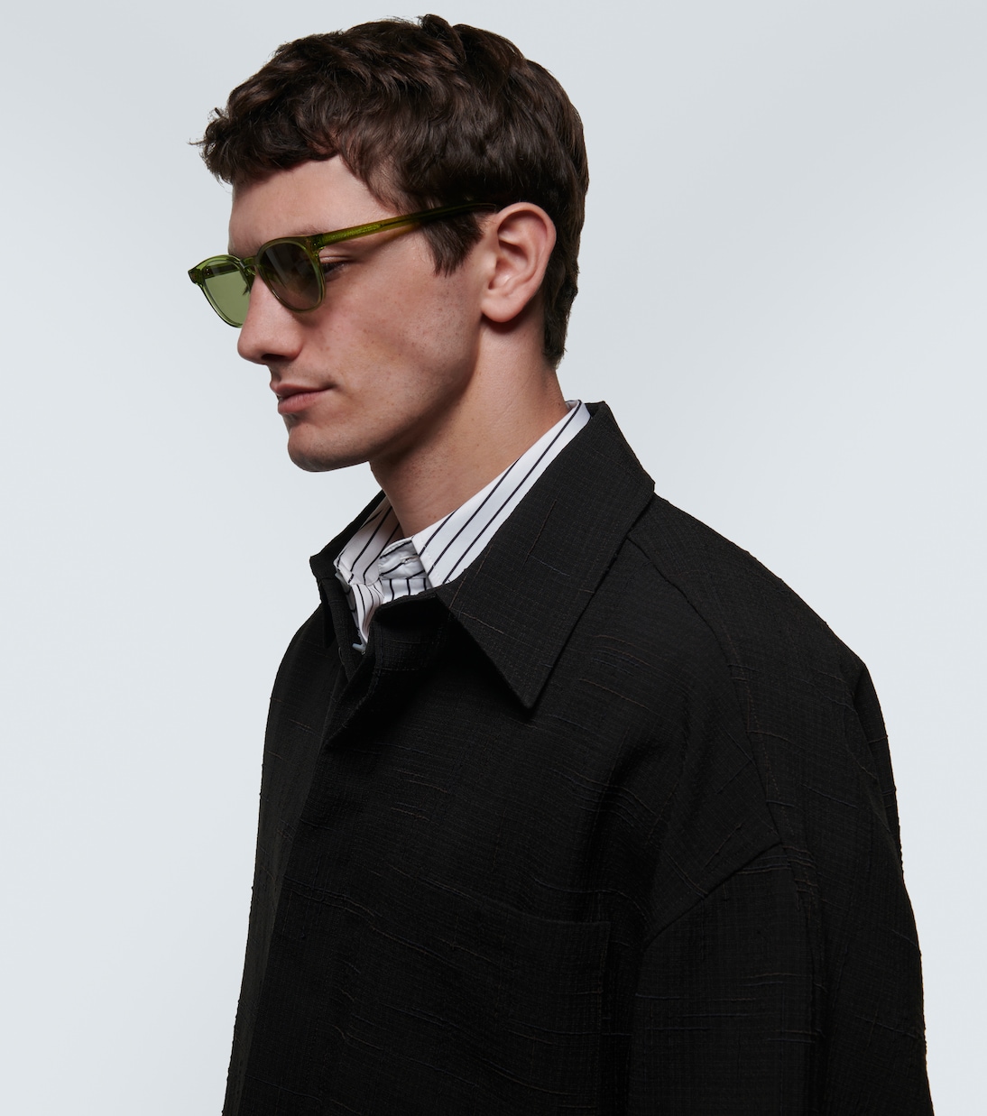 Occhiali da sole rotondi Panthos | Bottega Veneta