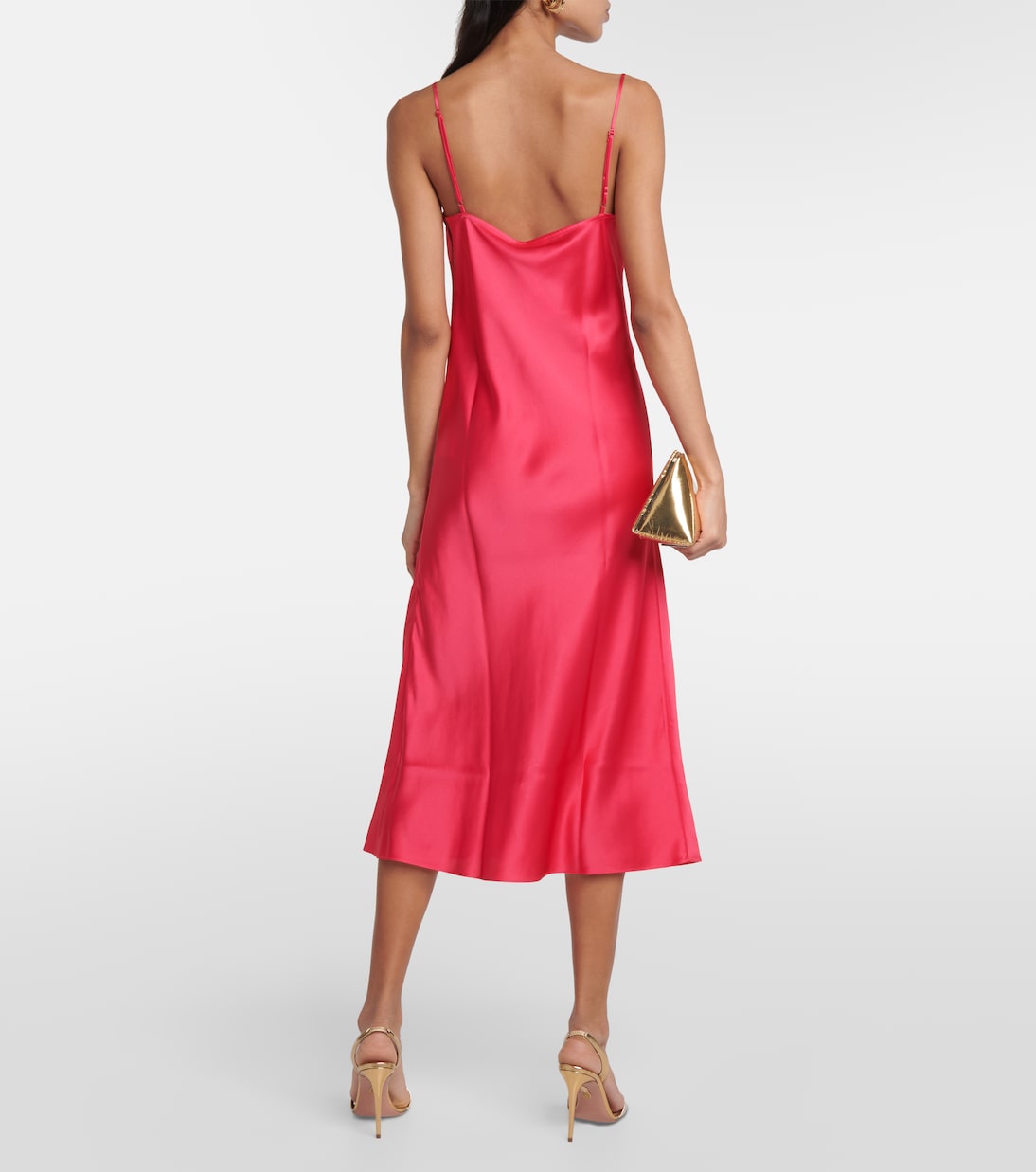 Robe midi en satin de soie | Eres