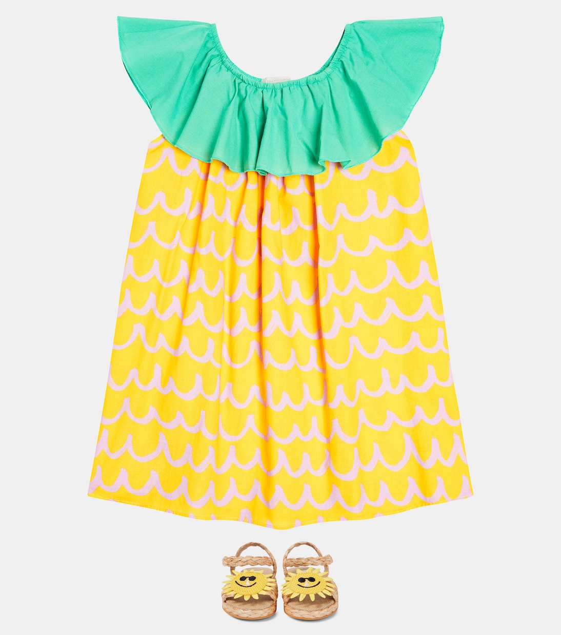 Kleid aus Baumwolle | Stella McCartney Kids