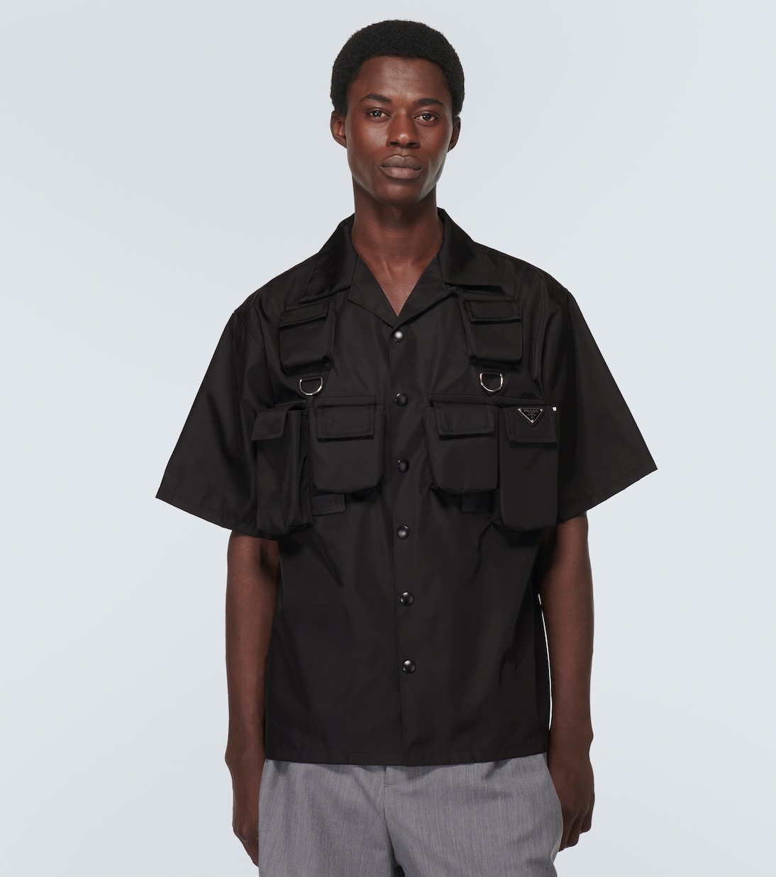 Camicia bowling in Re-Nylon | Prada