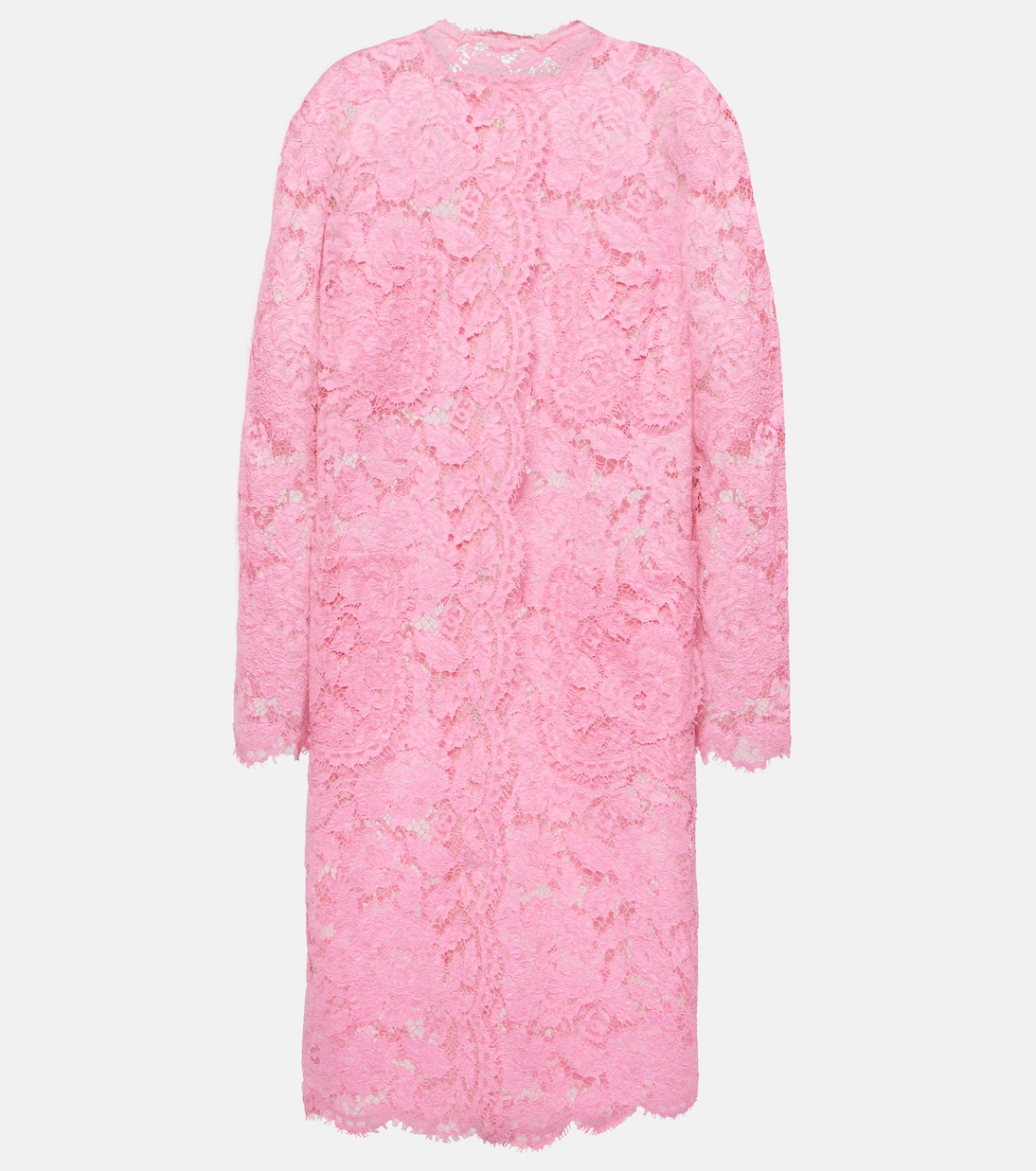 Vestido midi de encaje | Dolce&Gabbana