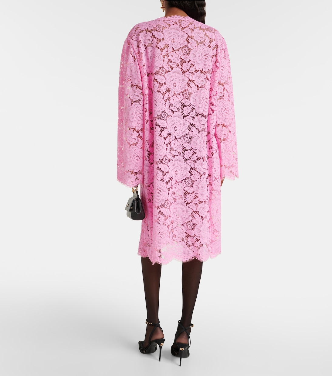 Vestido midi de encaje | Dolce&Gabbana