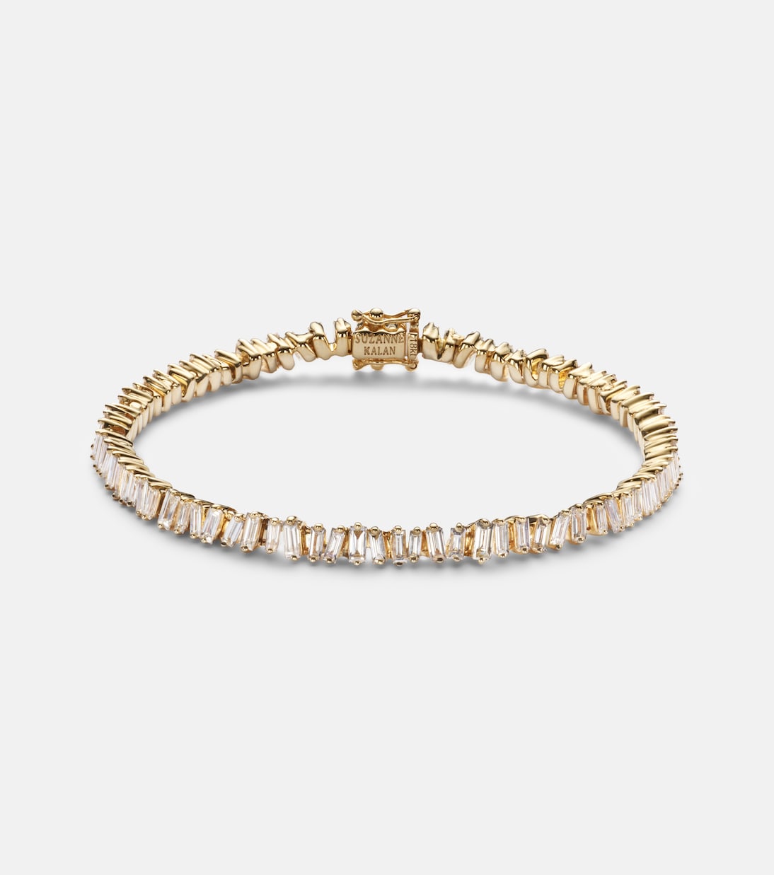 Bracciale in oro 18kt con diamanti, design moderno per giovani di SUZANNE KALAN