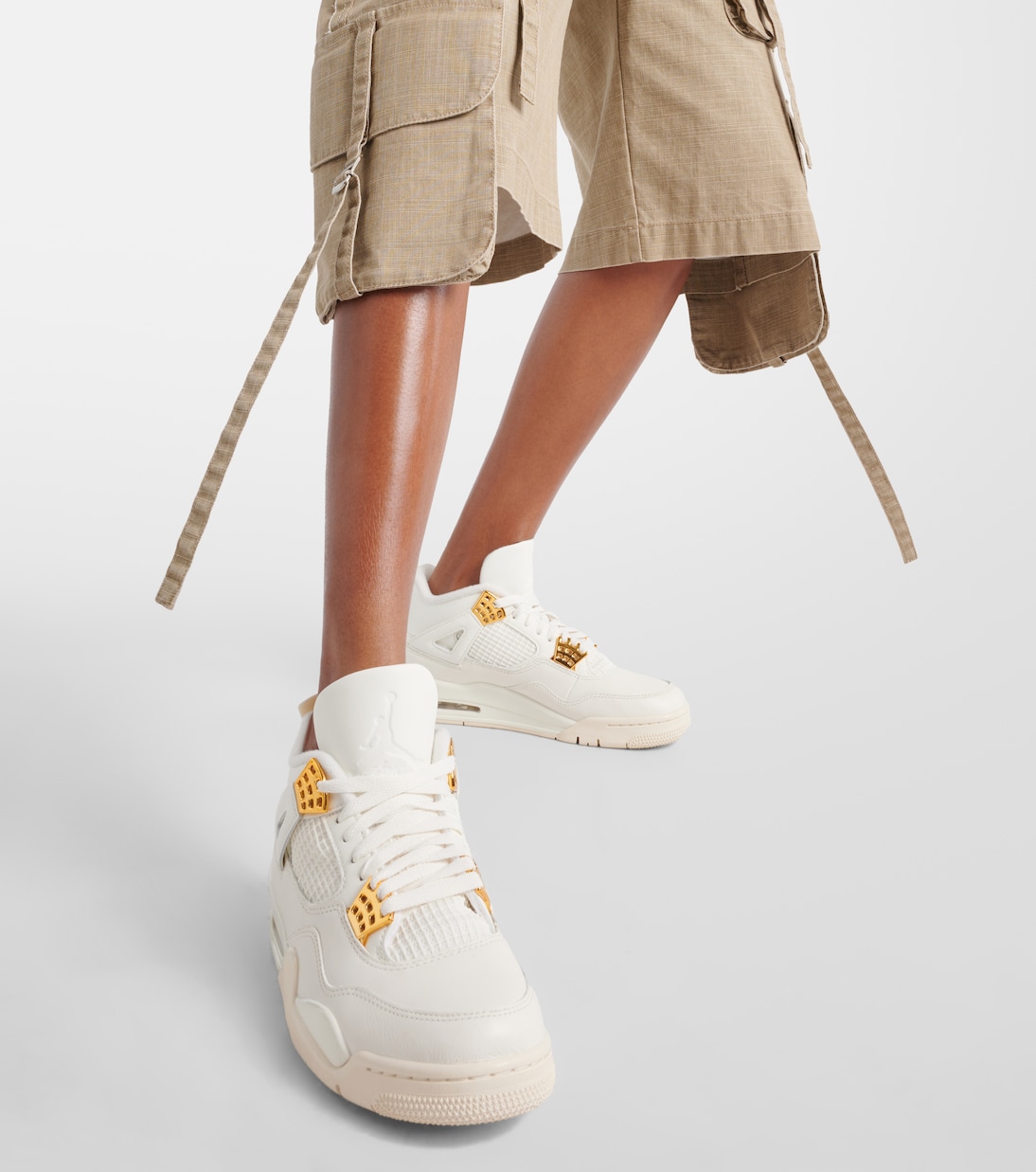 Baskets Air Jordan 4 Retro en cuir | Nike