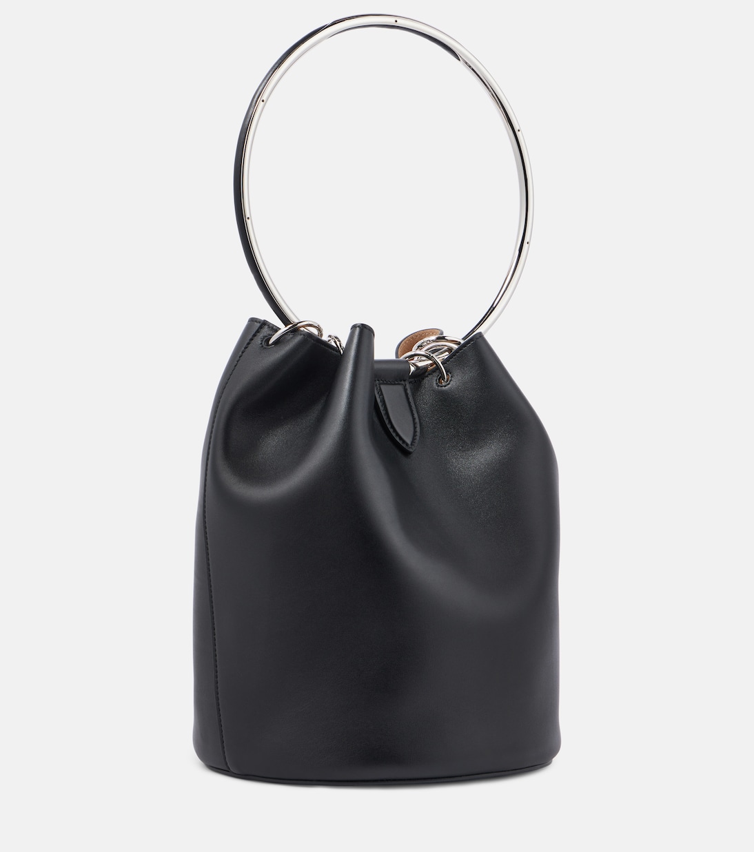 Bucket-Bag Ring Large aus Leder | Alaïa