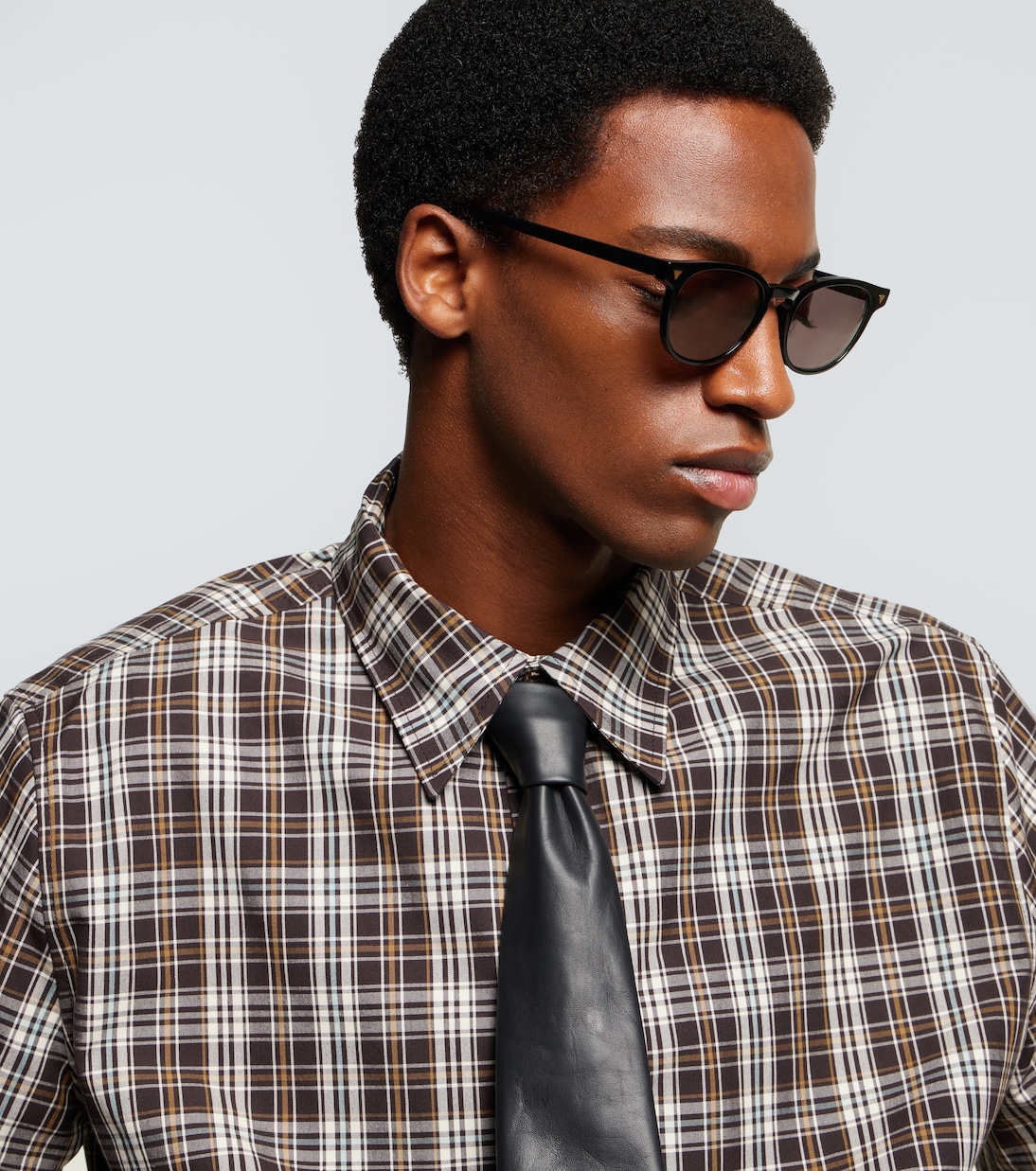 Gafas de sol Panthos redondas | Bottega Veneta