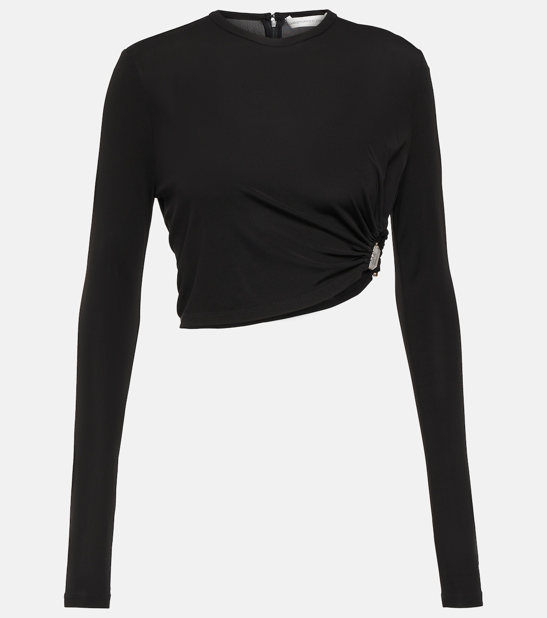 Abito lungo in jersey con cut-out | Christopher Esber