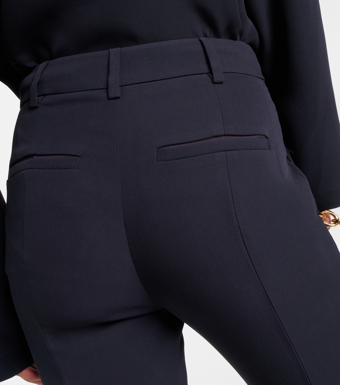 Pantaloni flared in Cady Couture | Valentino