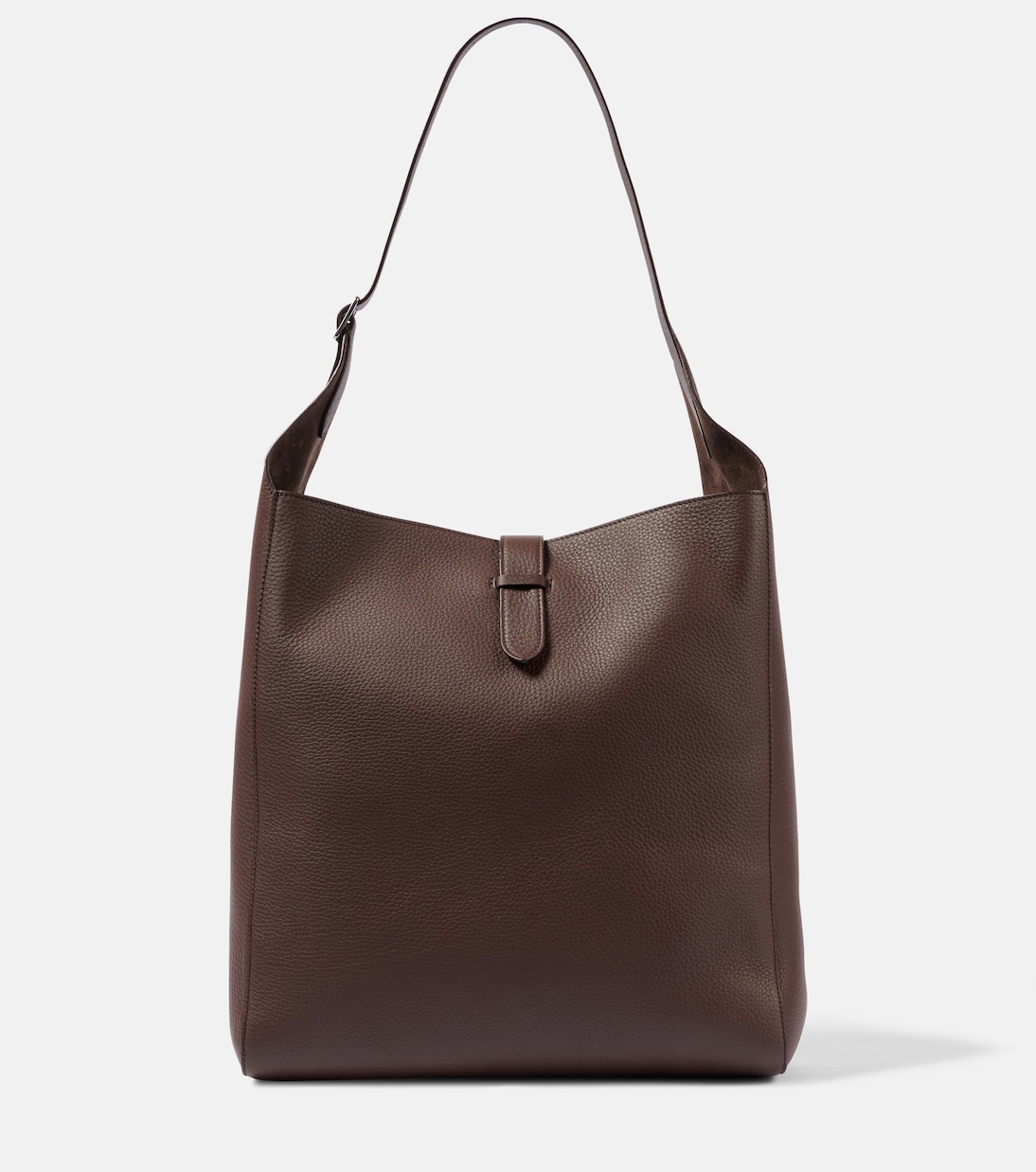上質★THE ROW Blake leather shoulder bag Blake leather shoulder bag in brown - The Row | Mytheresa