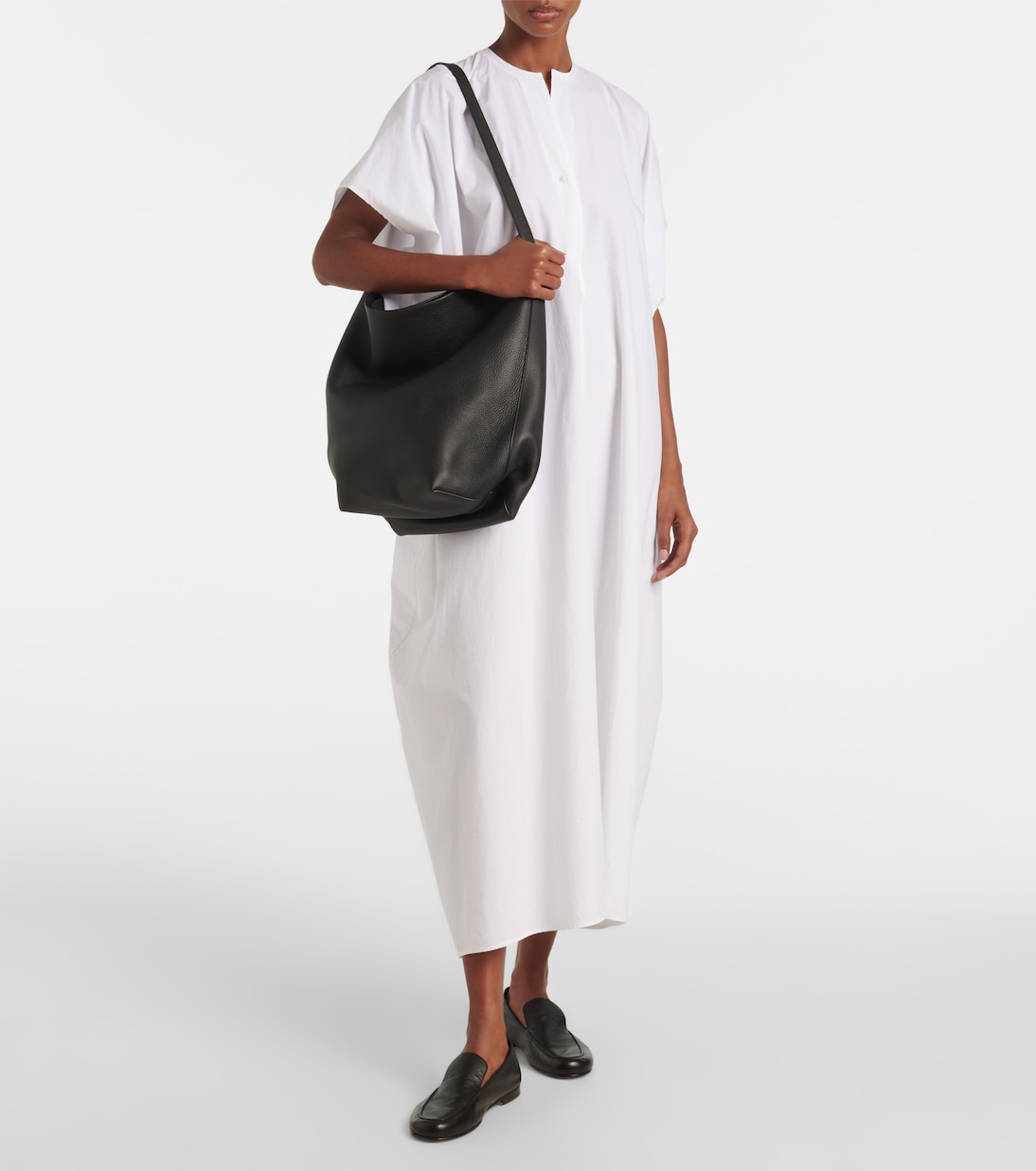 Tote Hook NS Large aus Leder | The Row