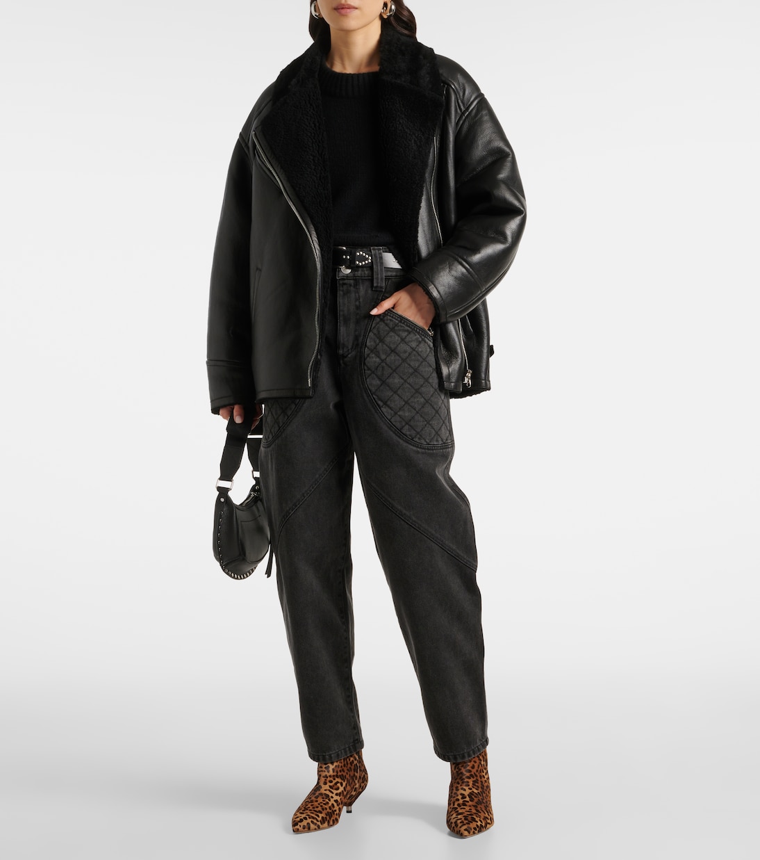 Stivaletti Eana in suede con stampa | Isabel Marant