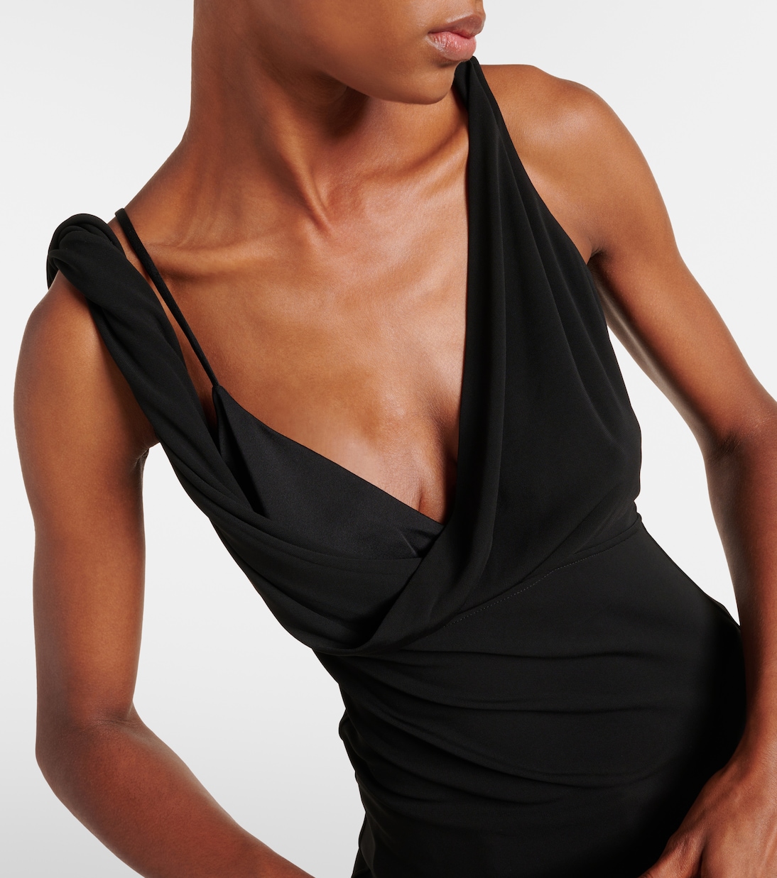 Draped crêpe jersey top | Toteme