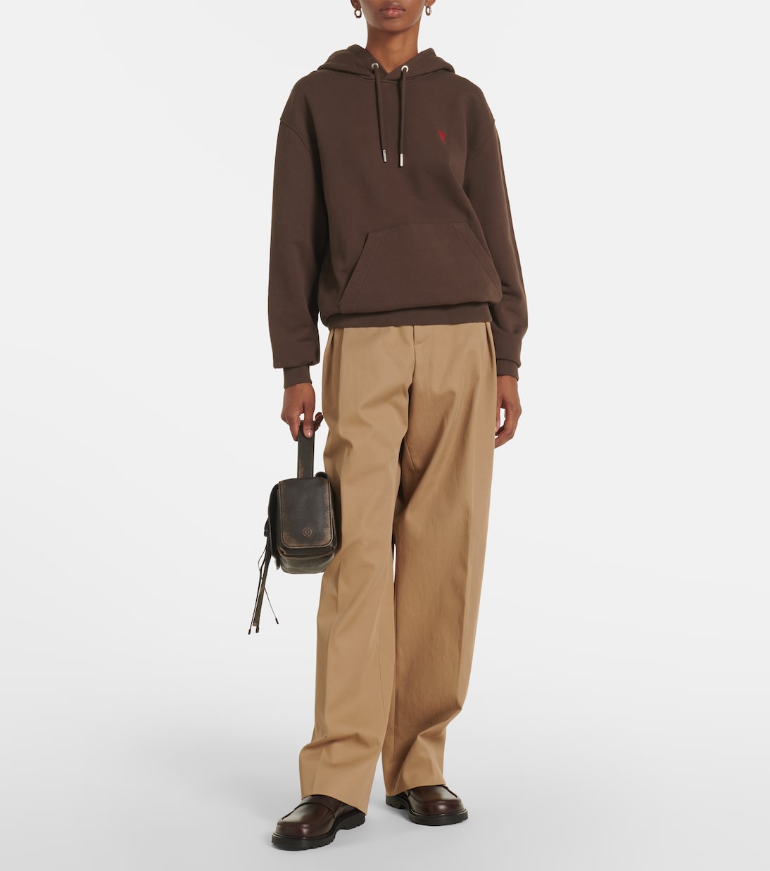 Hoodie Ami de Cœur aus Baumwoll-Jersey | Ami Paris