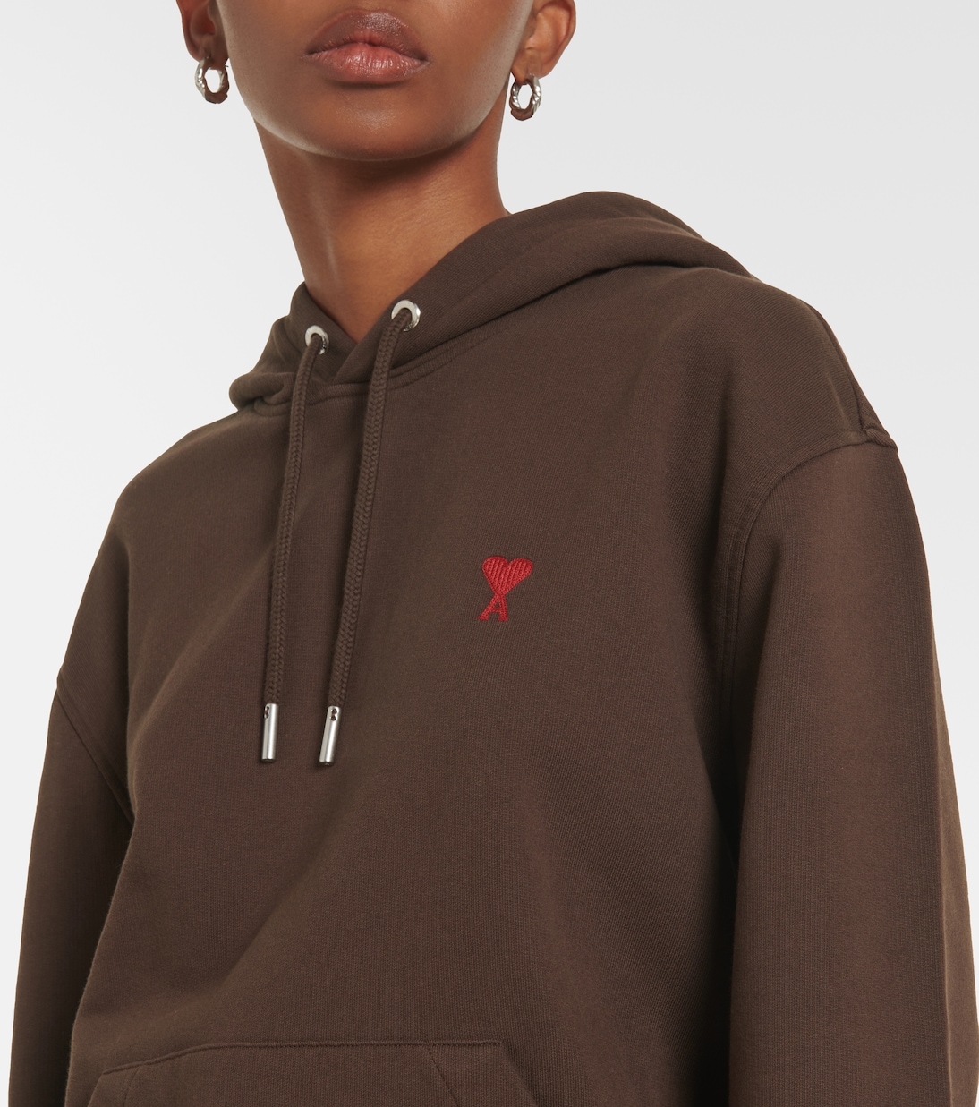 Hoodie Ami de Cœur aus Baumwoll-Jersey | Ami Paris