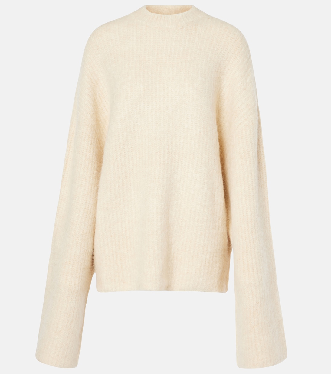 Oversize-Pullover aus Rippstrick | Entire Studios