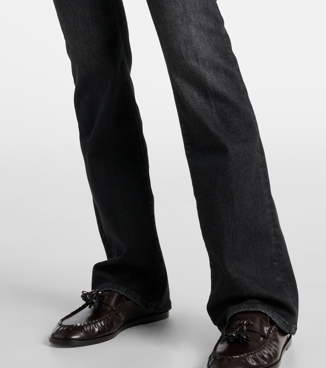 Le Mini high-rise bootcut jeans | Frame