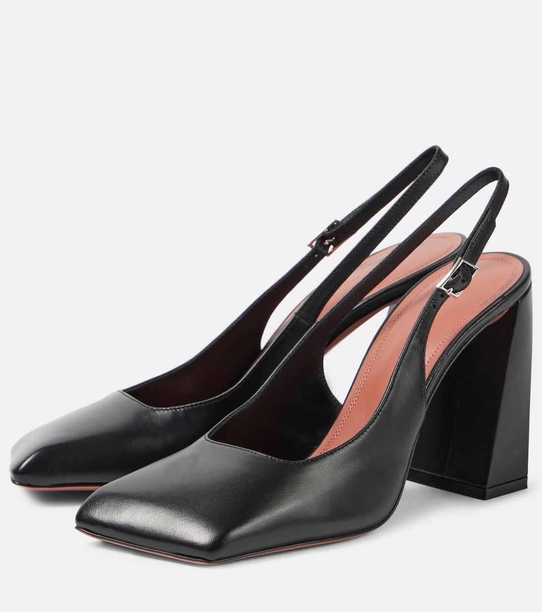 Escarpins Charlotte en cuir | Amina Muaddi