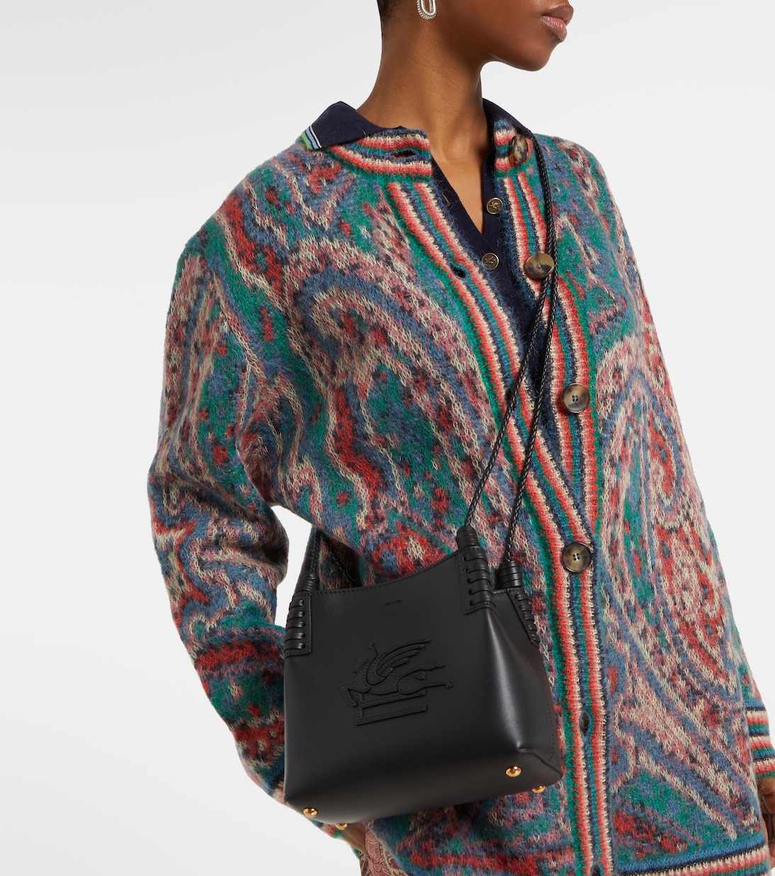 Sac Libra Pegaso Mini en cuir | Etro