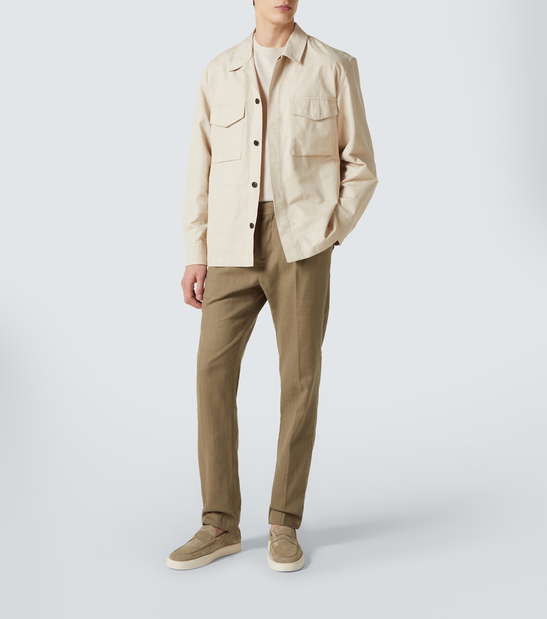 Hemdjacke aus Baumwolle | Berluti