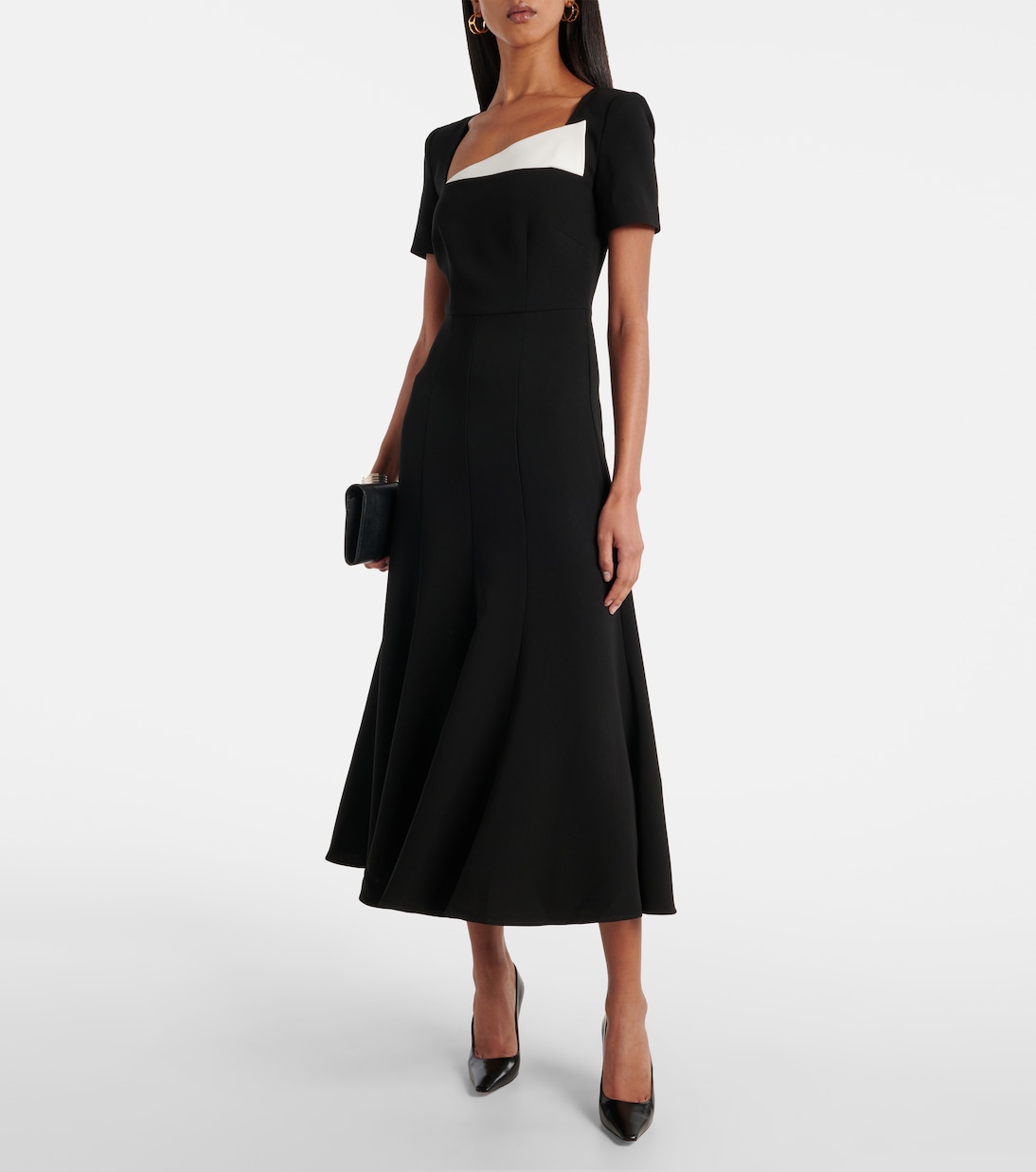 Abito midi in cady | Roland Mouret