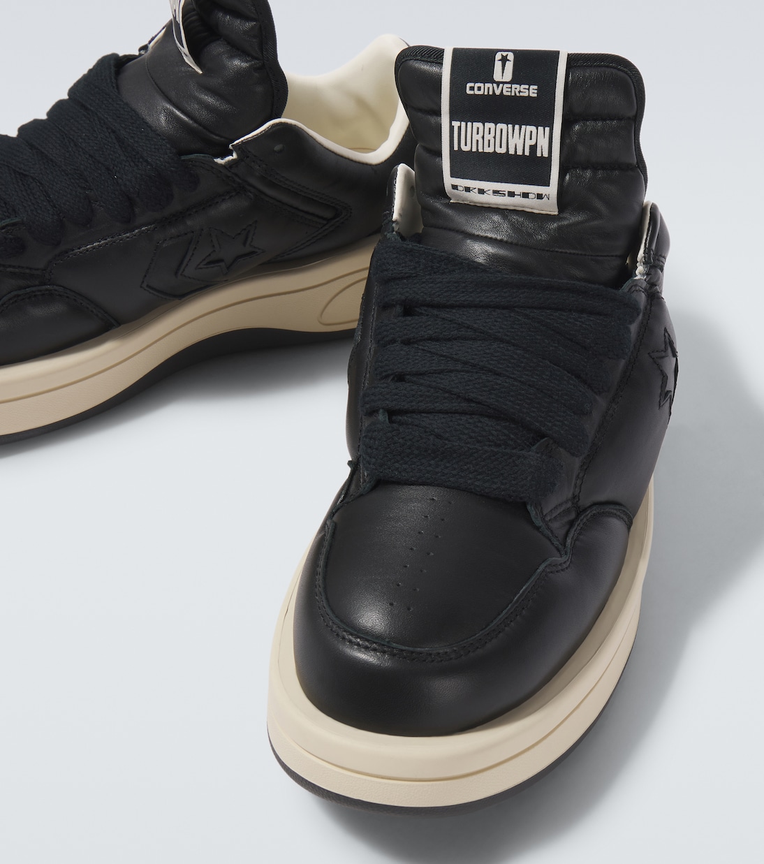 x Converse leather sneakers | DRKSHDW by Rick Owens