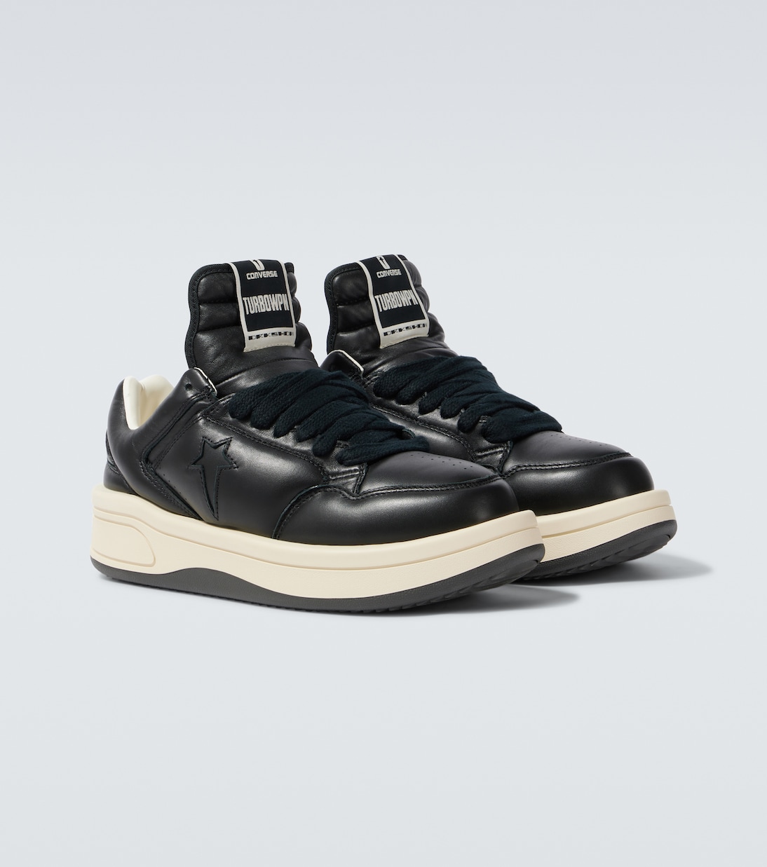 x Converse leather sneakers | DRKSHDW by Rick Owens