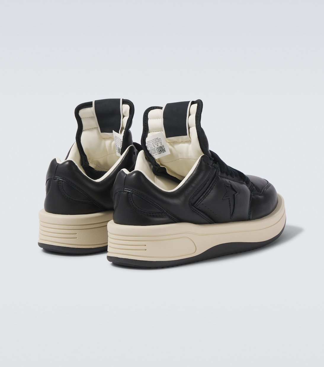 x Converse leather sneakers | DRKSHDW by Rick Owens
