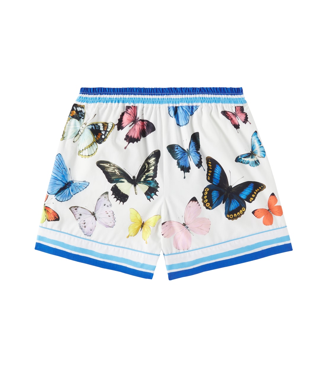 Shorts in cotone con stampa | Dolce&Gabbana Kids