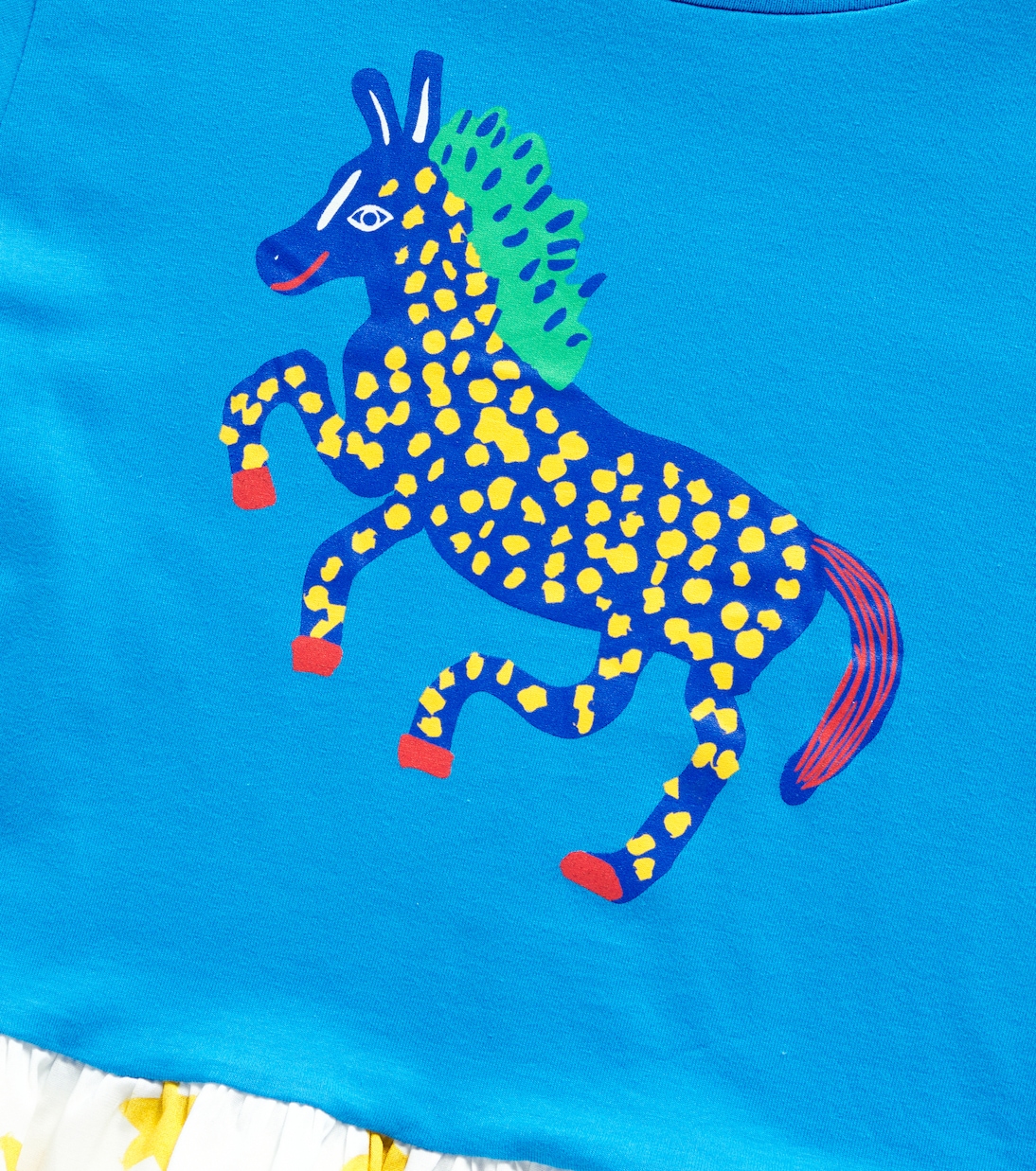 Printed cotton jersey T-shirt | Fábula