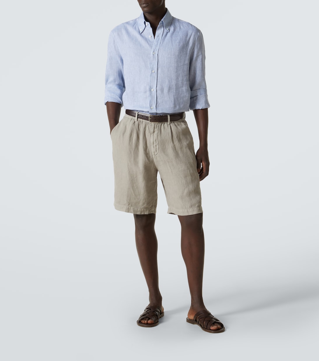 Shorts in lino | Brunello Cucinelli