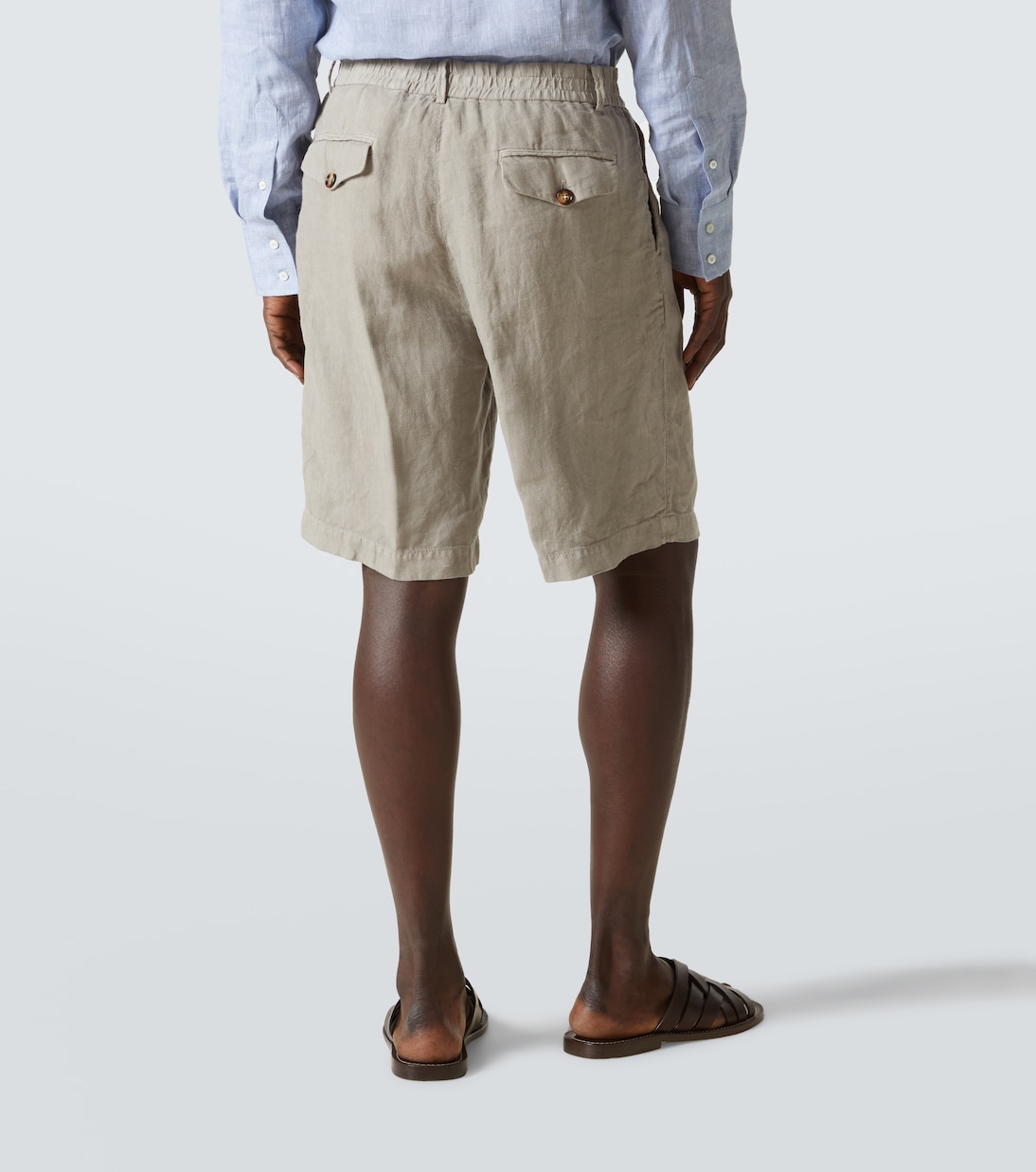 Shorts in lino | Brunello Cucinelli