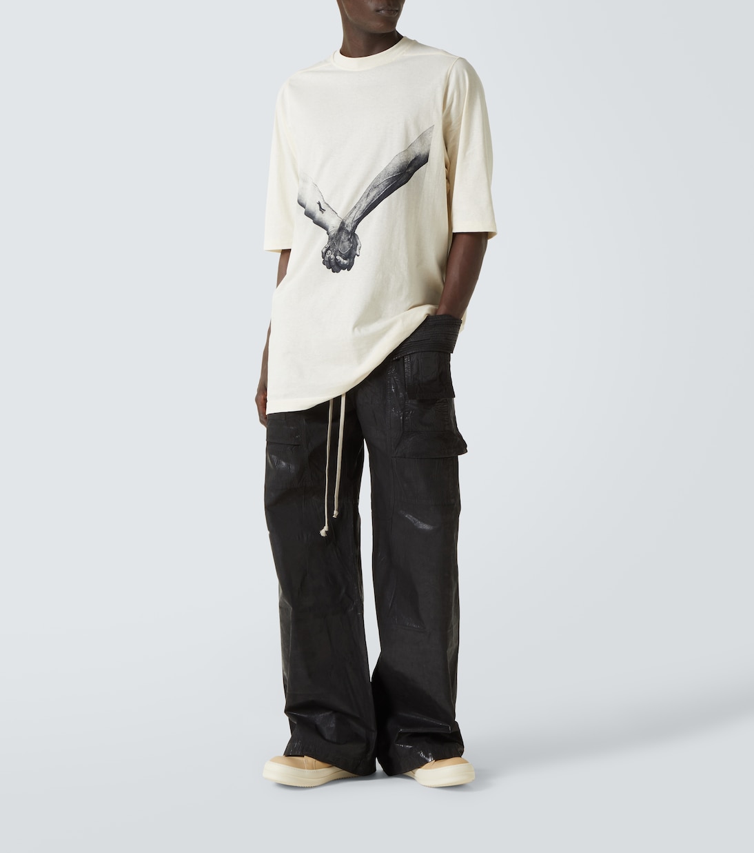 Camiseta Jumbo en jersey de algodón | Rick Owens
