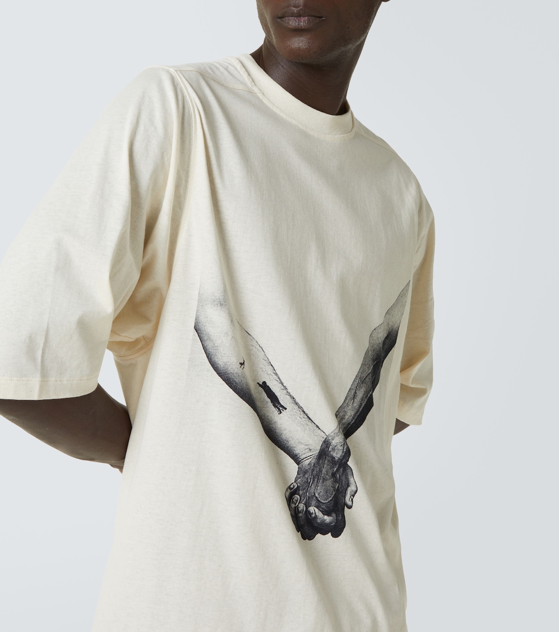 Camiseta Jumbo en jersey de algodón | Rick Owens