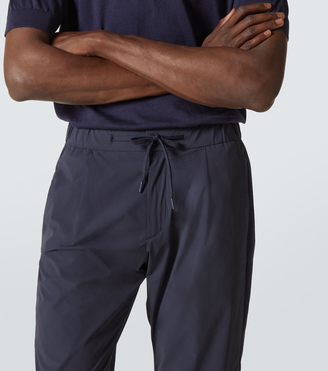 Drawstring straight pants | Herno
