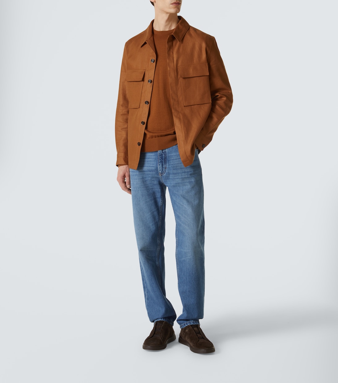 جينز بقصّة مستقيمة Roccia  | Zegna