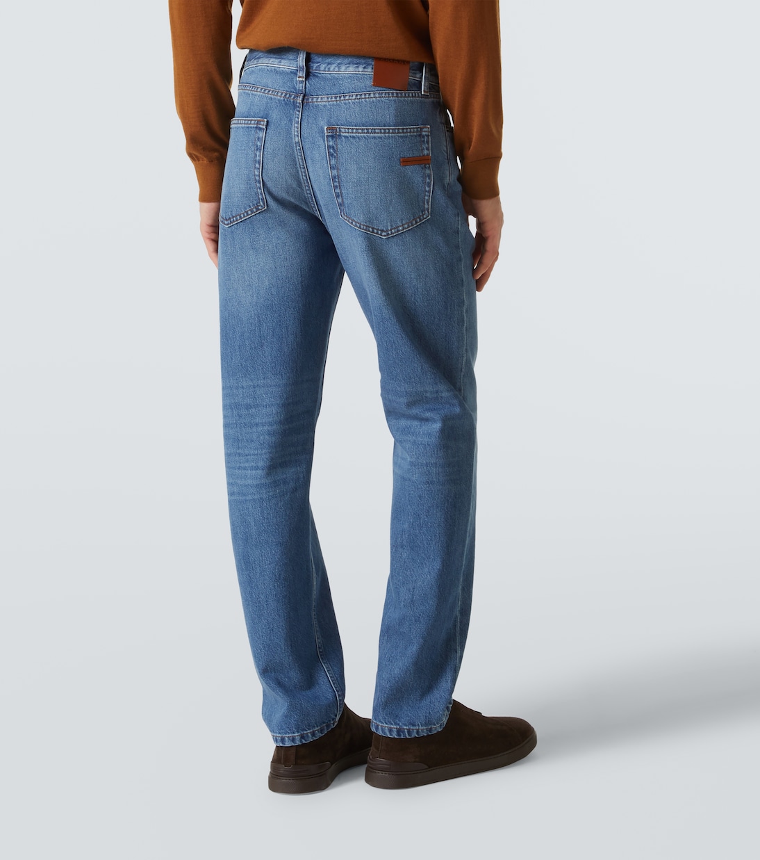 جينز بقصّة مستقيمة Roccia  | Zegna
