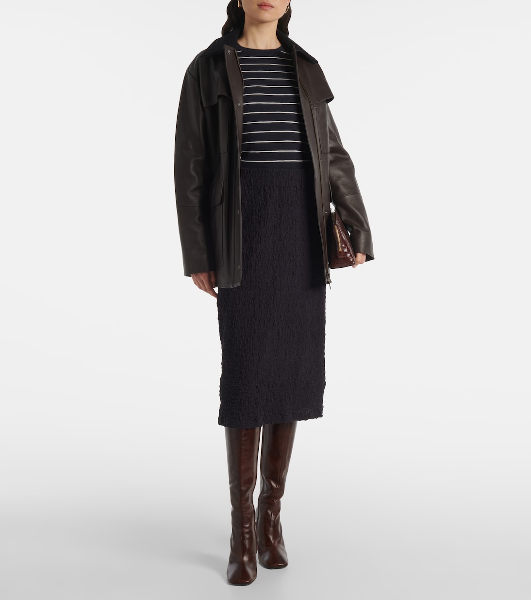 Top in misto cotone a righe | Vince