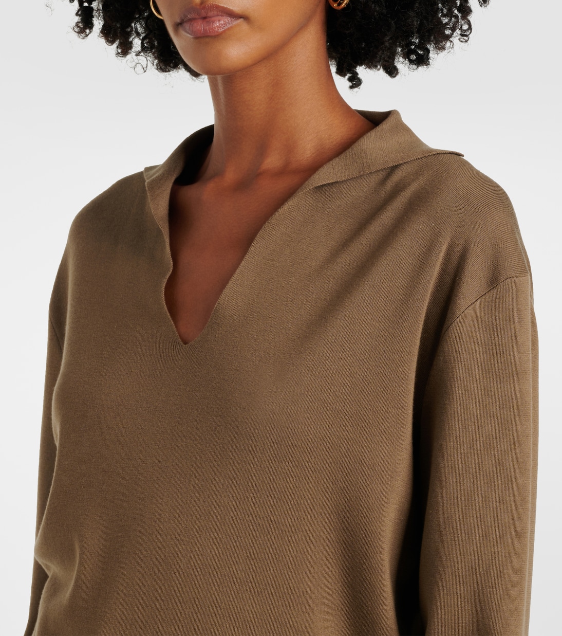 Polopullover Siena aus Seide und Baumwolle | Loro Piana