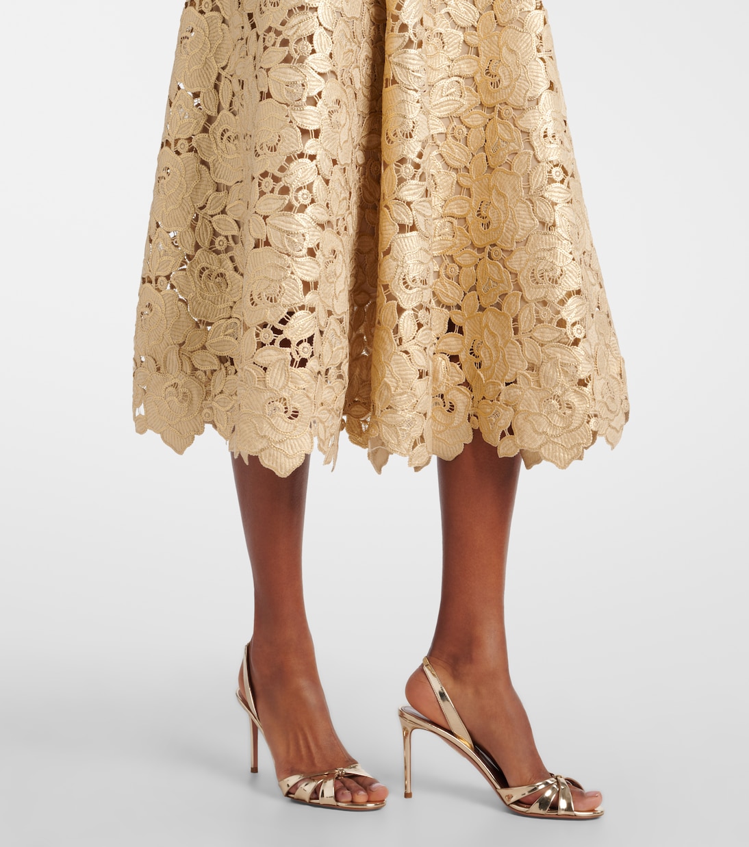 Guipure lace cocktail dress | Oscar de la Renta