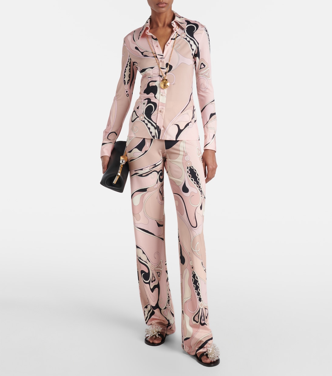 Pantaloni Orchidee in jersey | Pucci