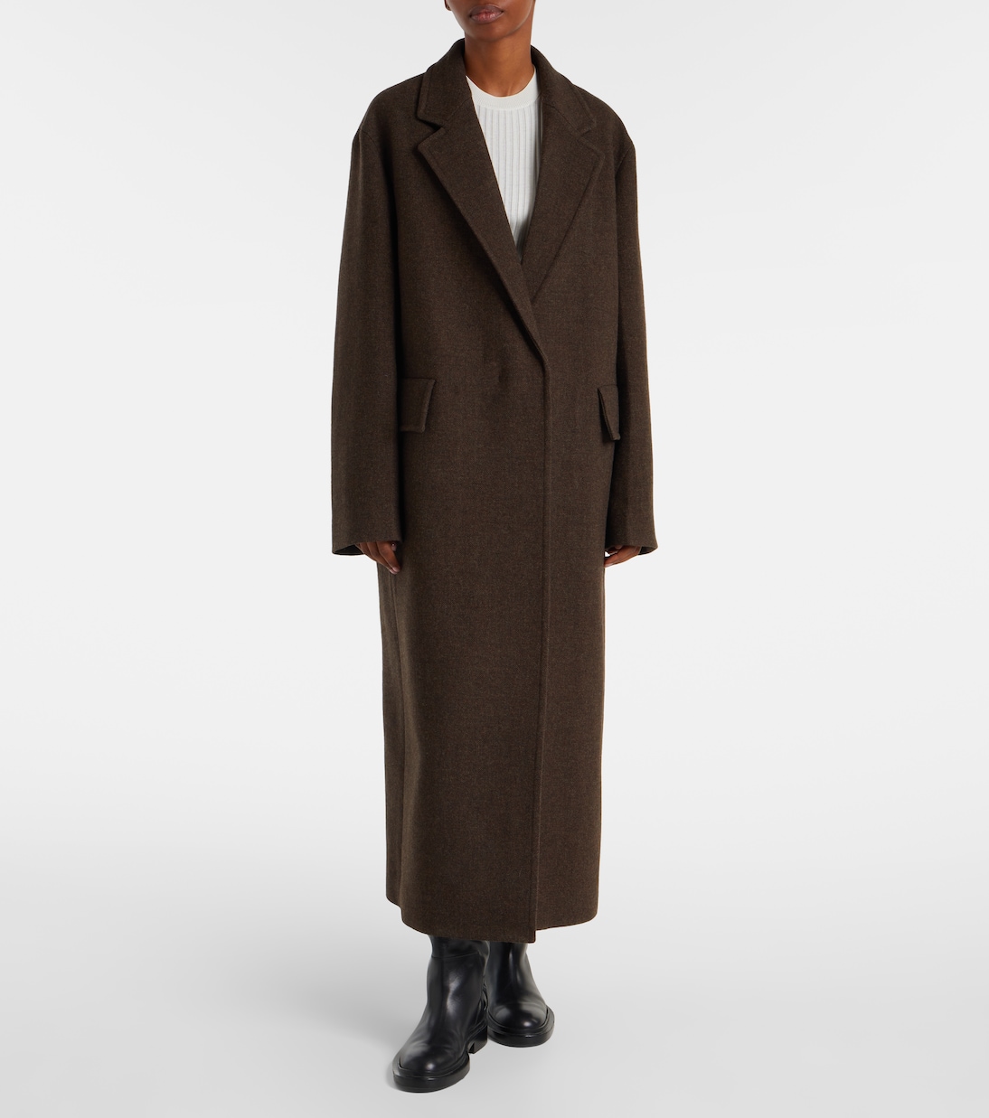 오버사이즈 울 코트 | Jil Sander