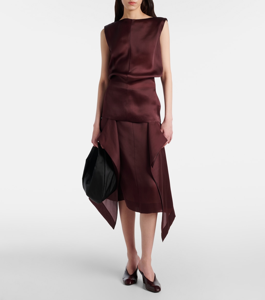Toma silk minidress | Khaite