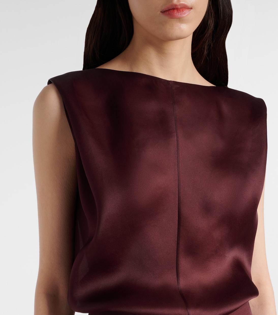 Toma silk minidress | Khaite