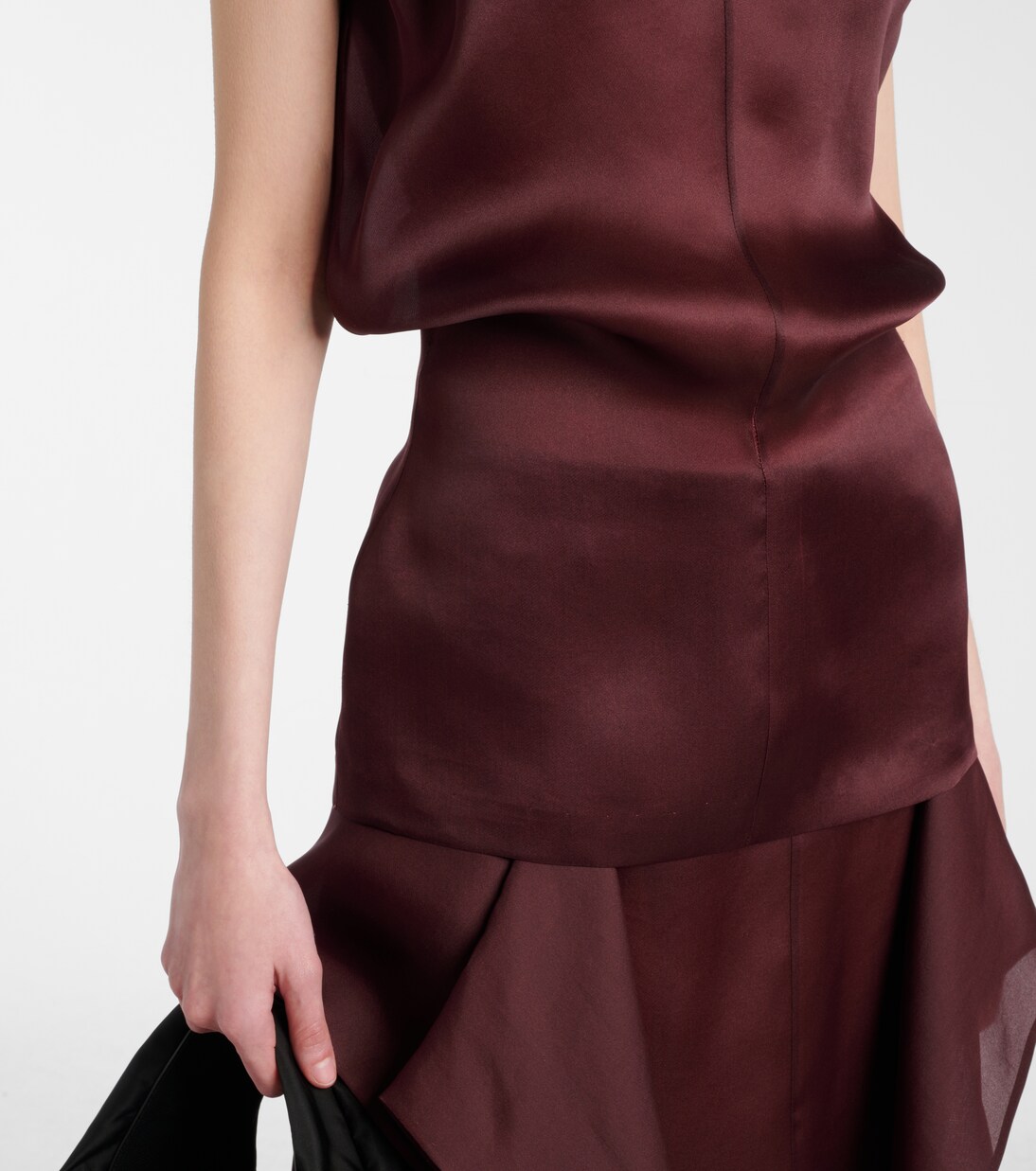 Toma silk minidress | Khaite