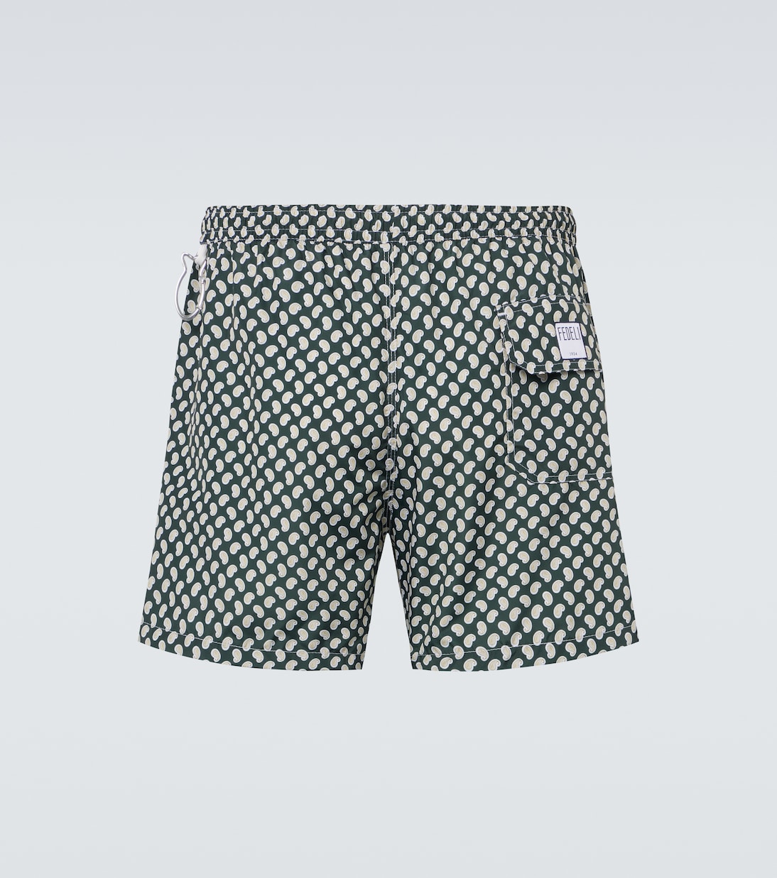 Short de bain Madeira à motif cachemire | Fedeli