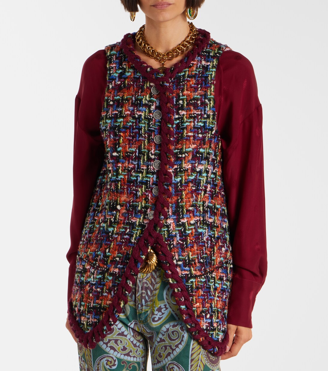 Weste aus Bouclé | Etro
