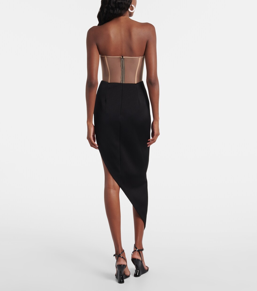 Asymmetric minidress | David Koma